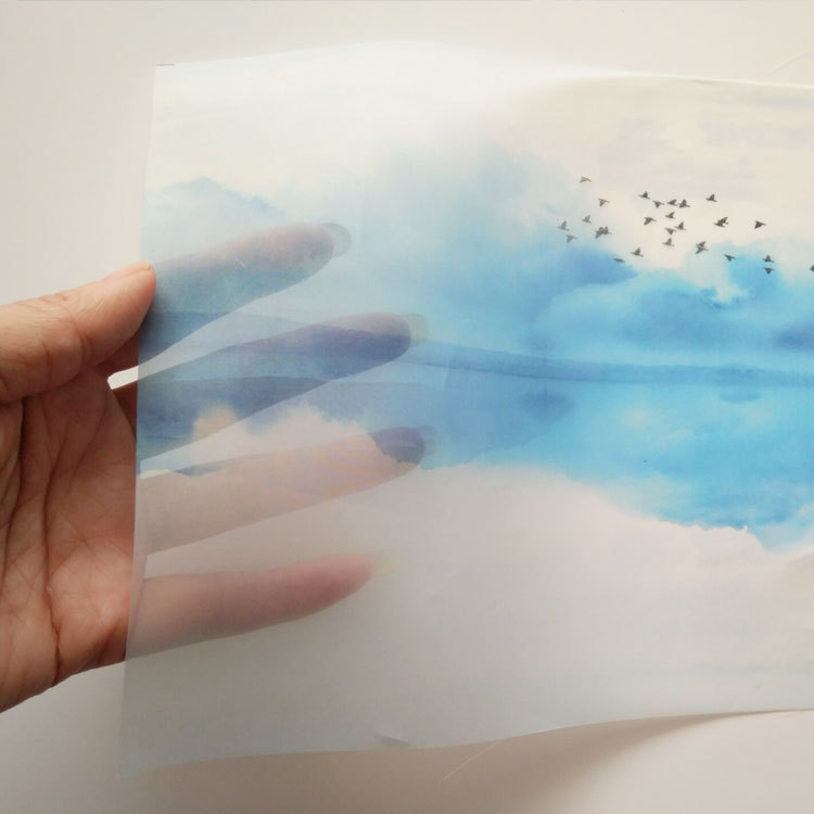 半透屏风纱旗帜布uv透明布隔断布纱布透视隔断uv喷绘布装饰透明布