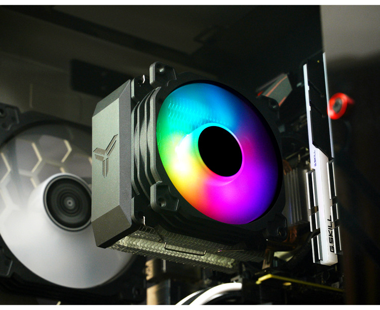 乔思伯cr1200e cpu散热器台式机主机电脑铜管1155amd1151 cpu风扇