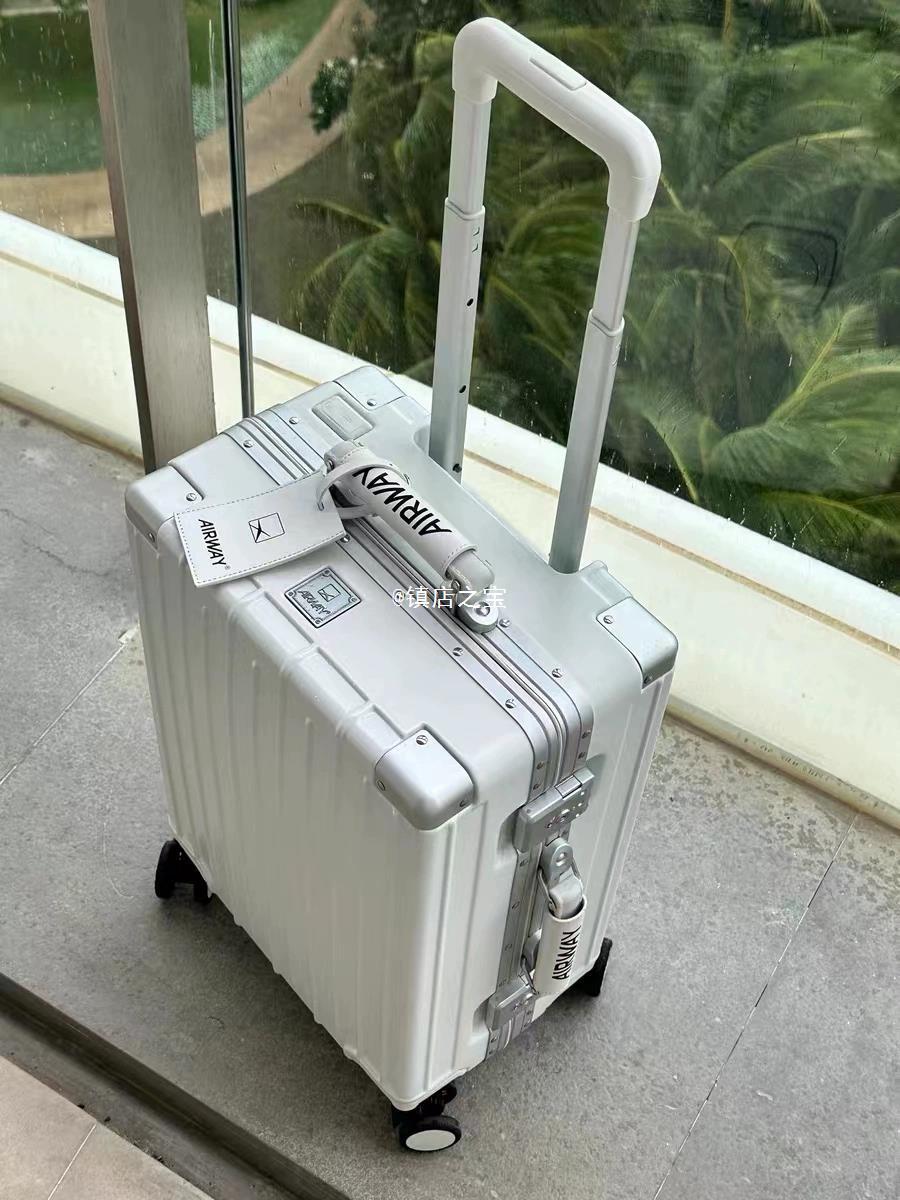 日单airway铝框拉杆箱20寸商务出行密码箱24寸pc旅行箱刹车万向轮