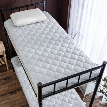 床垫子水洗棉纯色单人床90厘米宿舍床褥子隔离医院耐脏上下铺190