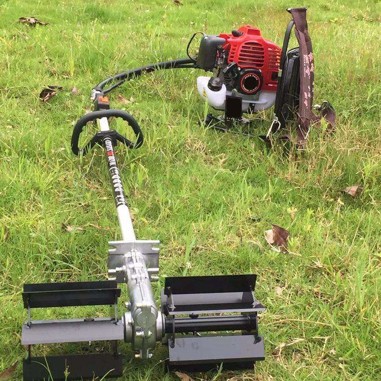 全自动杂草割除机 农用松土机除草机 背负式侧挂式割草机