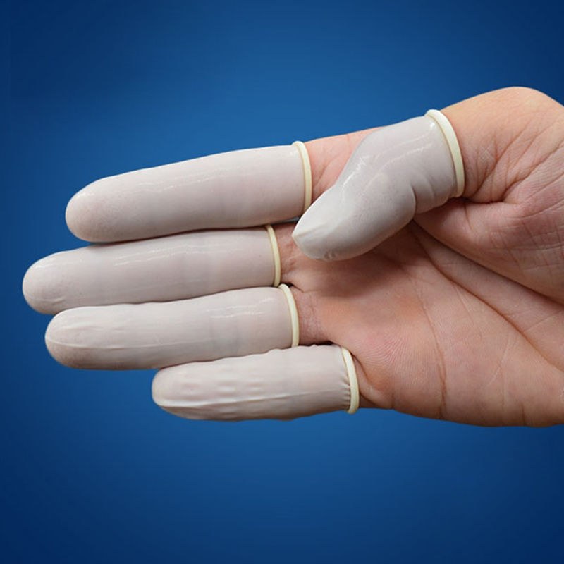 一次性手指套指套护指硅胶手指头套加厚耐磨大拇指防痛防护手套