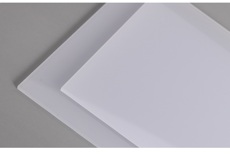 乳白色有机玻璃pc扩散板 高透明耐力板 防静电pc扩散板加工定制