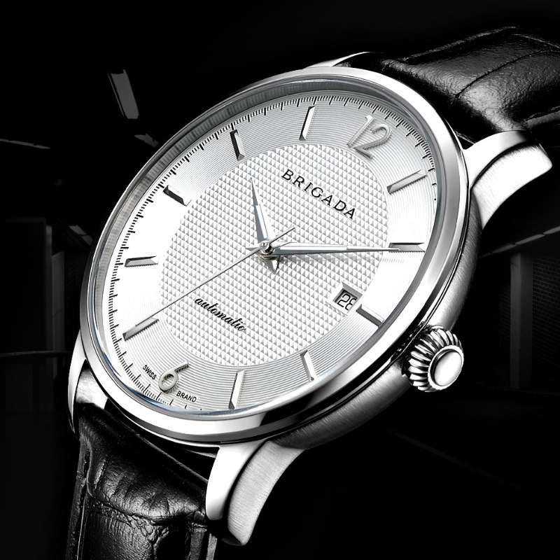 宝茄达瑞士品牌新款机械手表男机械 男士表时尚防水 手表一件代发