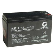 KAYUSO凯鹰蓄电池KS7.5-12免维护12V7.HUPS电源消防主机直流屏