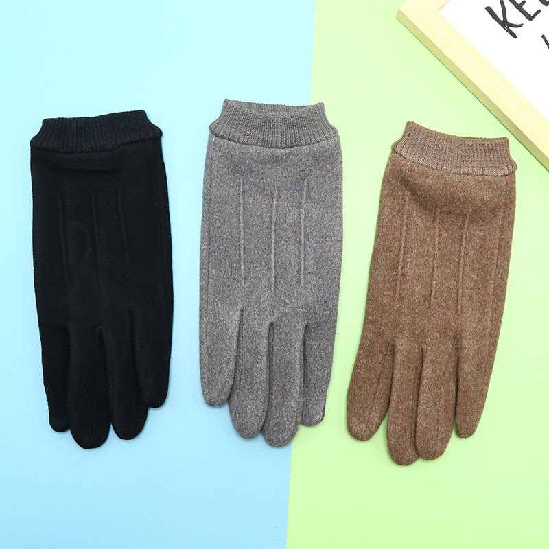 手套批发冬季男士骑行德绒保暖加绒防风防寒触屏韩版户外骑摩托车