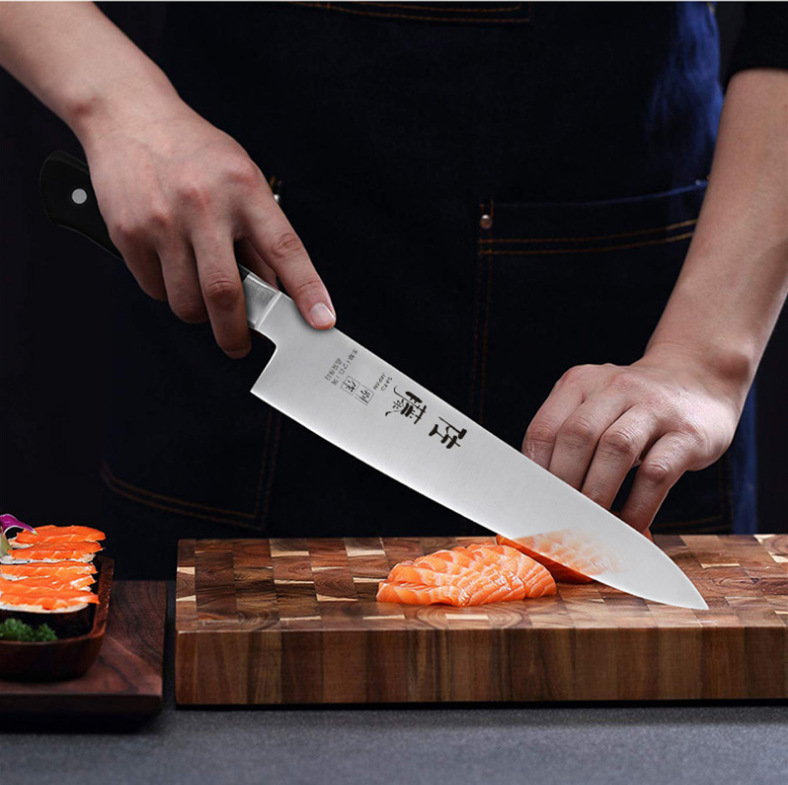 佐藤别作牛刀料理刀主厨吧台水果刀三文鱼刺身刀日式寿司刀切片刀