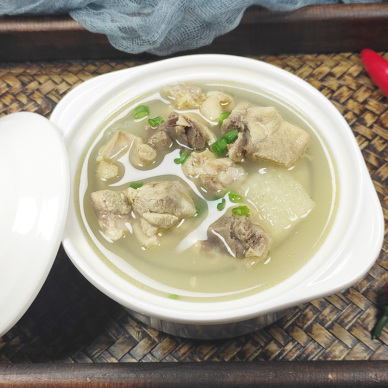 蒸烩煮竹荪鸡汤350g外卖快餐速食汤包冷冻方便料理包懒人菜肴包