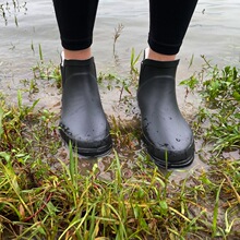 短筒女雨鞋时尚雨靴防水防滑鞋成人雨鞋软底水鞋水靴劳动胶鞋外贸