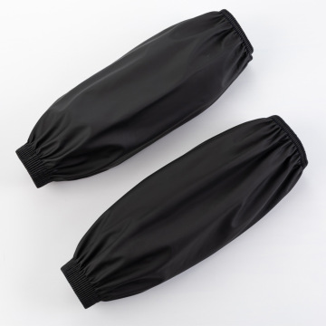 软皮耐刮袖套防水防油套袖女成人男工作加长袖头劳保干活耐脏护袖