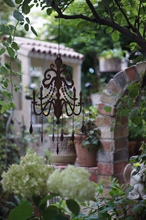 4TXN法式复古铁锈做旧吊灯挂链装饰挂牌吊饰壁饰挂件家居庭院花园