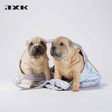 JXK 1/6 沙皮犬仿真动物模型沙皮狗创意宠物迷你潮玩周边手办摆件