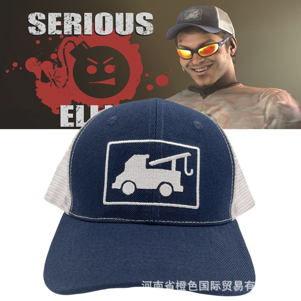 游戏求生之路2 周边 同款ellis埃利斯cos帽子棒球遮阳帽-阿里巴巴