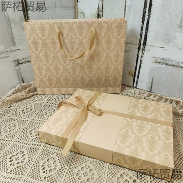 母亲节睡衣围巾礼盒画框礼物盒马面裙生日送礼高级包装盒-阿里巴巴