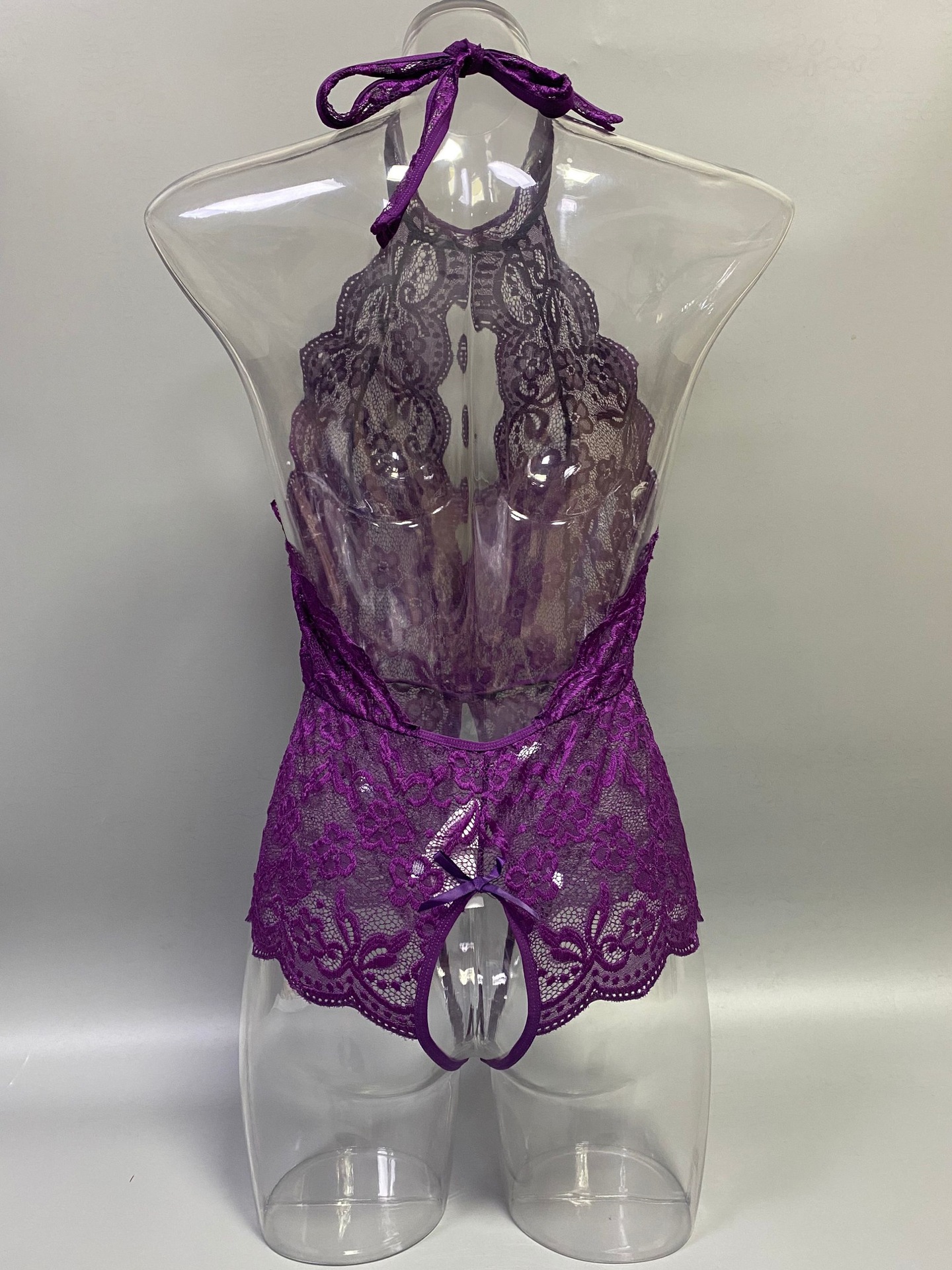 2019女装蕾丝吊带加大码情趣内衣紧身露背开裆情趣内衣 网红爆款