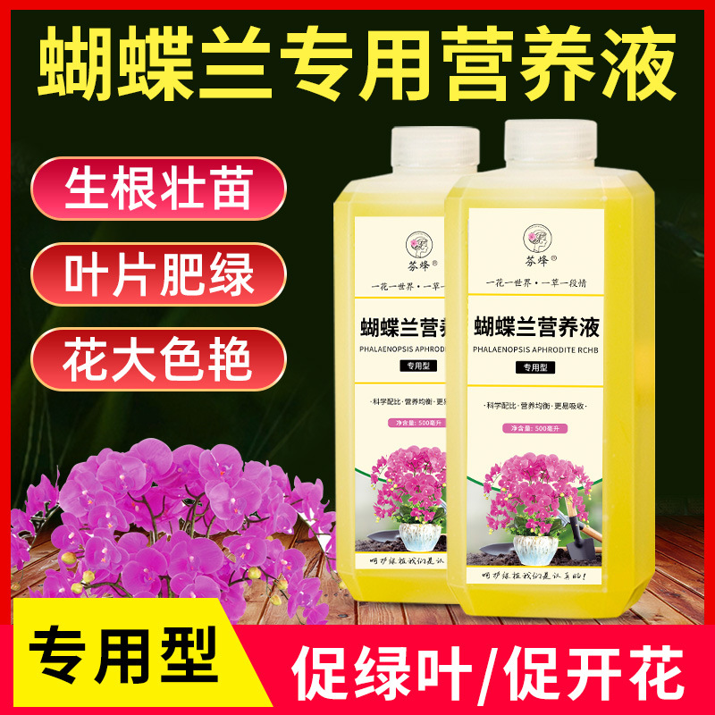 蝴蝶兰营养液花肥盆栽通用复合肥家用植物花卉养花蝴蝶兰专用肥料