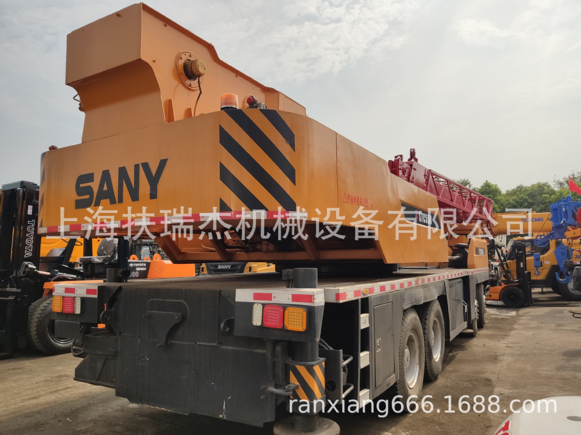 三一sany 55吨汽车吊 55吨吊车 三一二手吊车 起重机