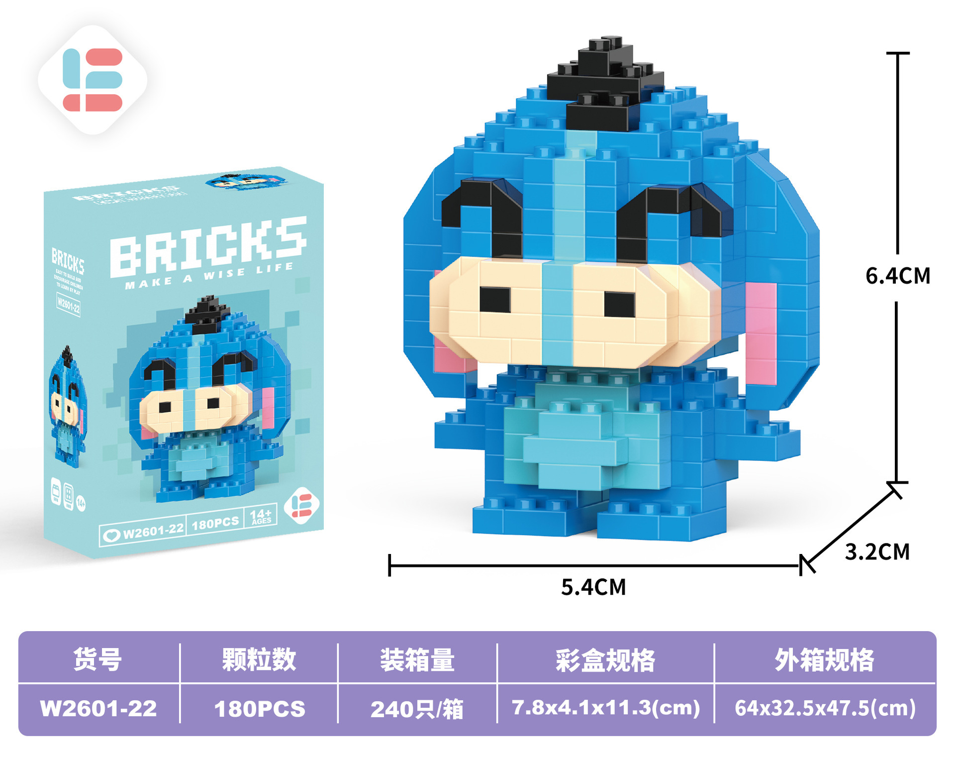 Building Blocks Stitch, Stitch Character Lego