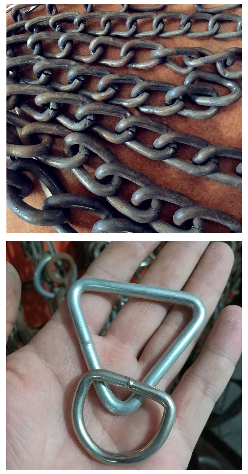 镀铬链条镀锌铁链浸塑套塑链条 吊灯工业圆环链起重圆环链可定做