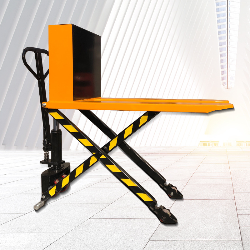 优程高起升搬运车 高升程液压托盘车 电动升降叉车升高车磨具台车