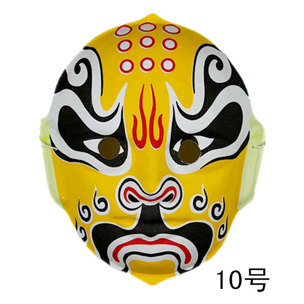10g节日演出川剧变脸道具中式脸谱国粹京剧脸谱面具装饰挂件