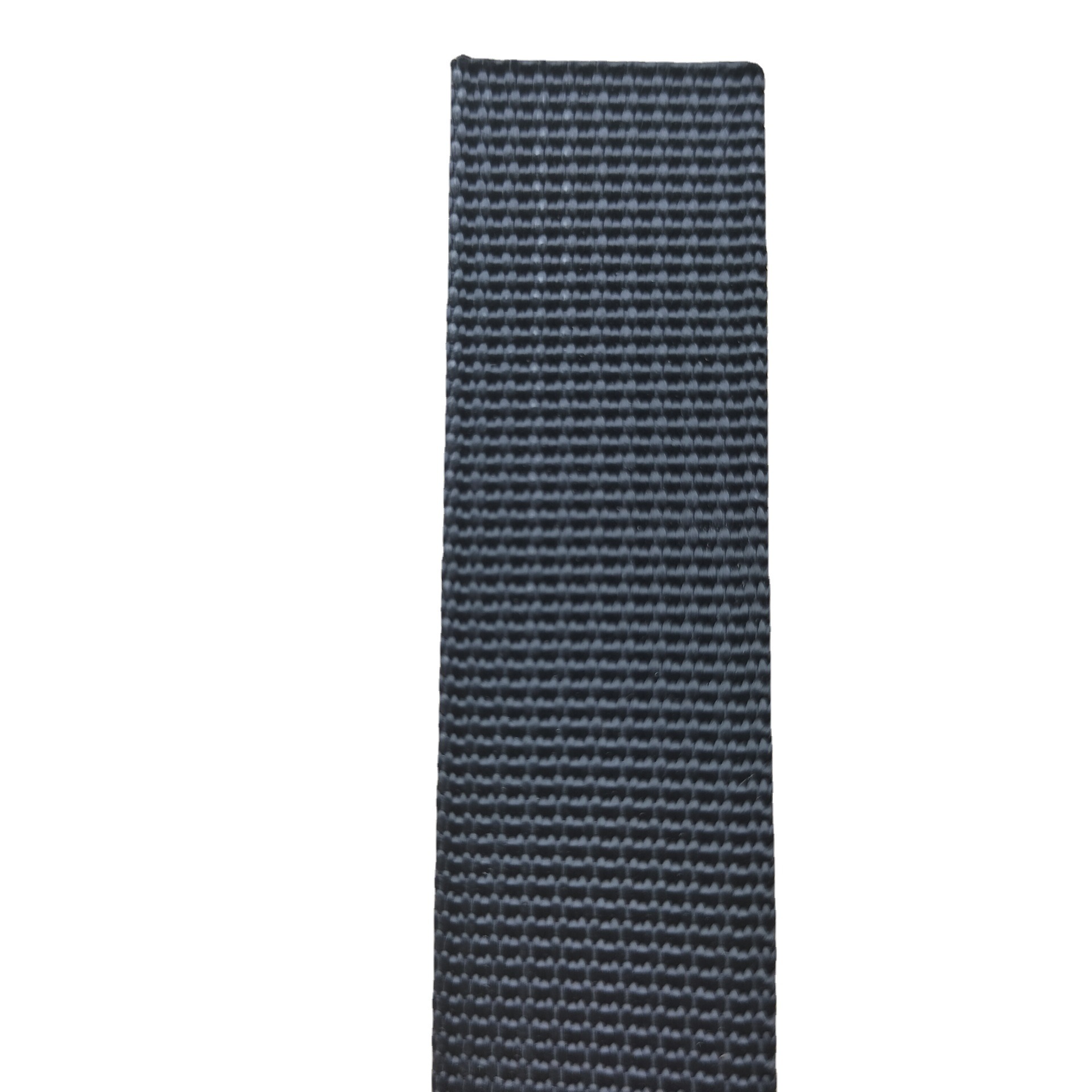 2.5厘米宽黑色纯尼龙坑纹38mm宽1.1mm厚真尼龙织带美国纹锦纶材质