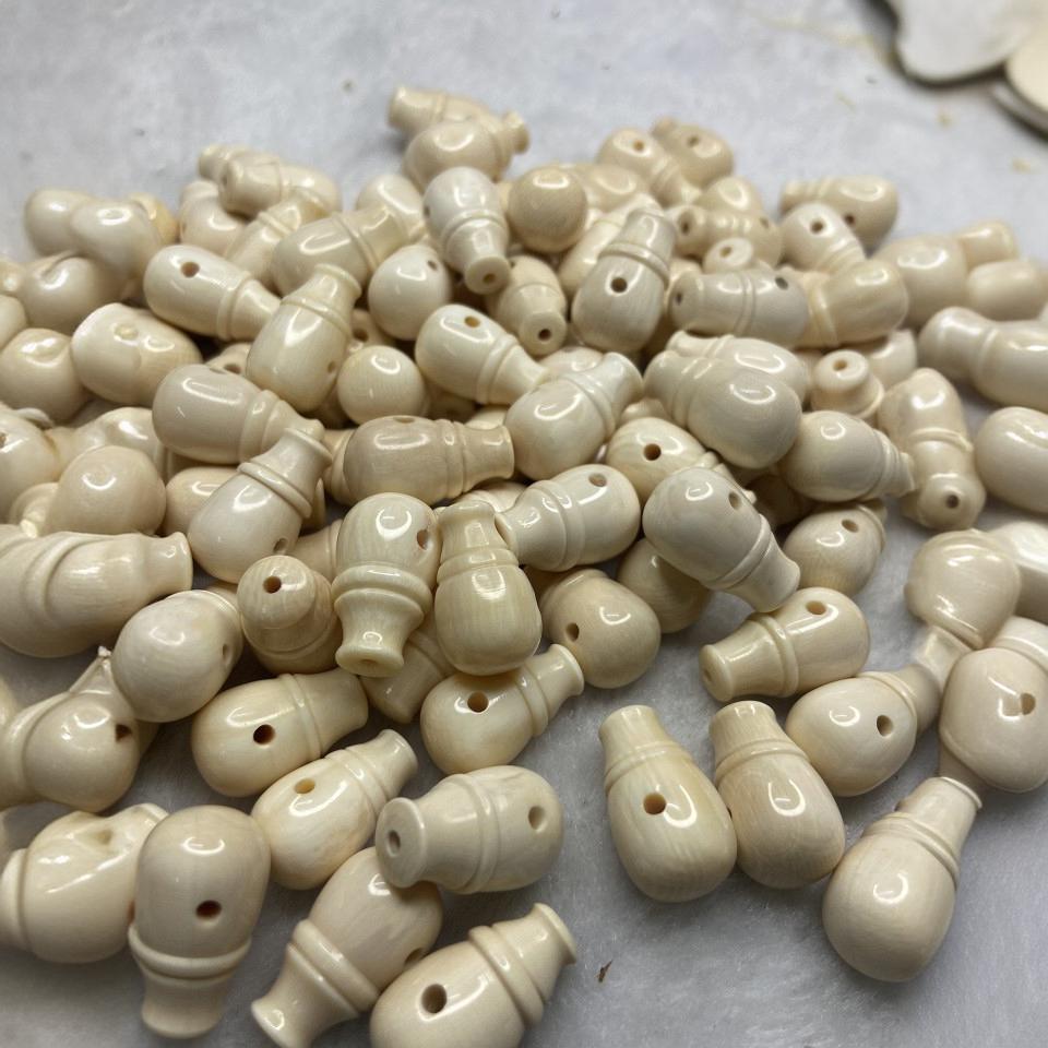 天然猛犸奶嘴三通 猛犸牙素三通猛犸diy配饰配件尺寸12-阿里巴巴