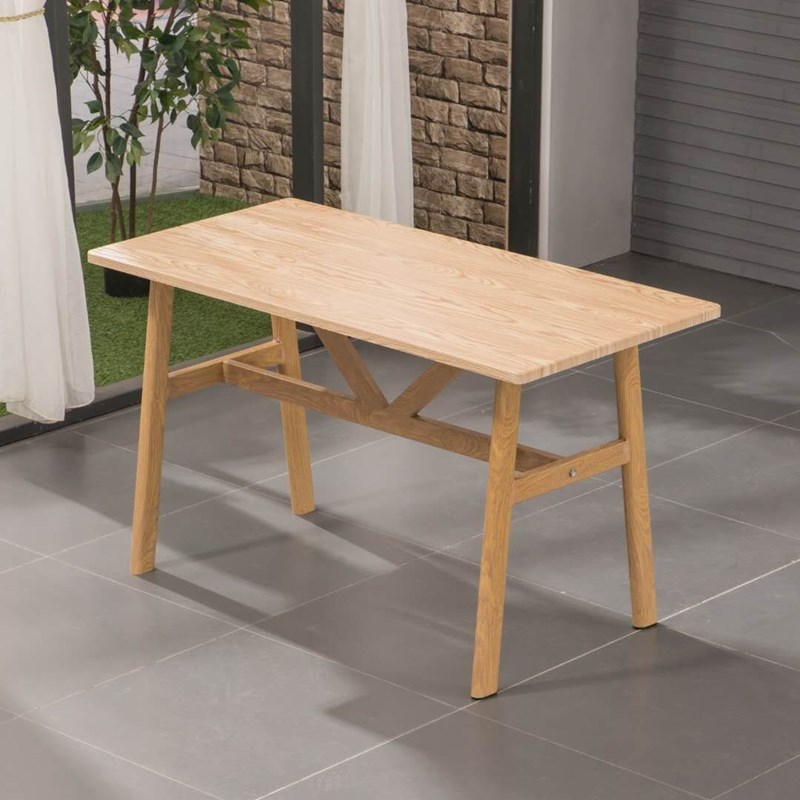 小吃快餐桌椅组合奶茶汉堡早餐饭店长方形桌子面馆烧烤餐饮店商用