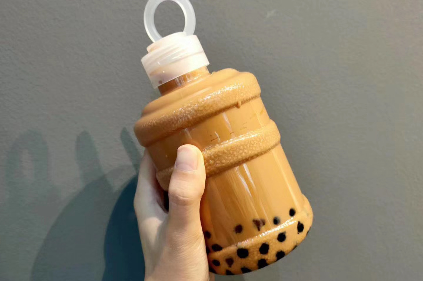 一次性奶茶水桶杯迷你小水桶杯瓶杯饮料杯手摇商用塑料网红打包外