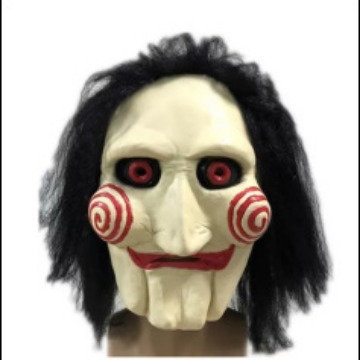 2024万圣节恐怖面具德州电锯杀人狂面具电锯狂人影视道具乳胶面具