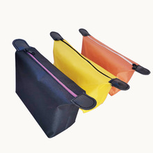 饺子包皮革 理发器收纳包 剪刀包折叠便携洗漱包化妆包 收纳袋