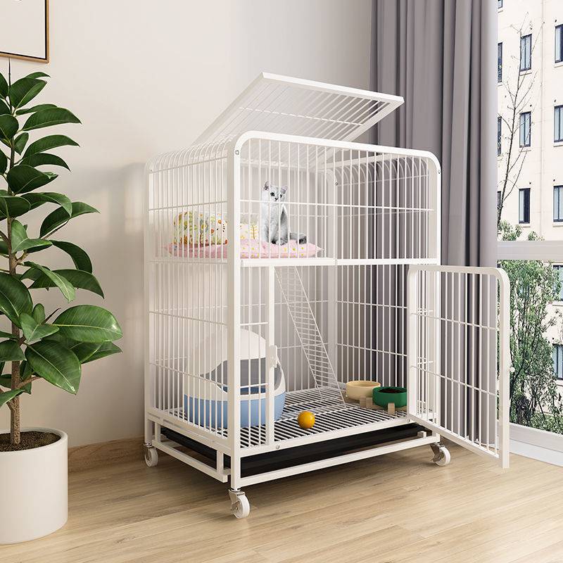猫笼子家用猫咪用品宠物笼超大空间三层别墅特价带厕所猫舍猫笼