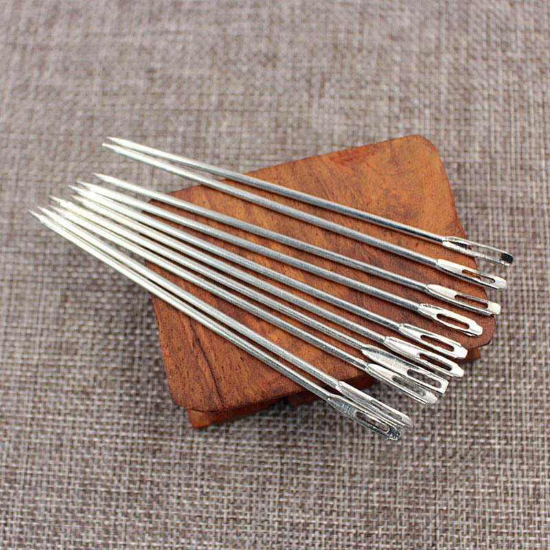 打包针麻袋针铁针编织袋蛇皮袋封口针长针大号大孔缝包针粗针大针