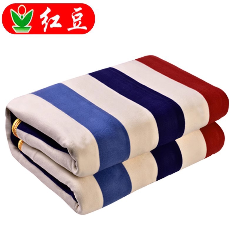 Authentic Red Bean Electric Blanket Single Double Double Control Temperature Control plus-Sized Safety Intelligence Student Household Dormitory Electric Blanket Winter