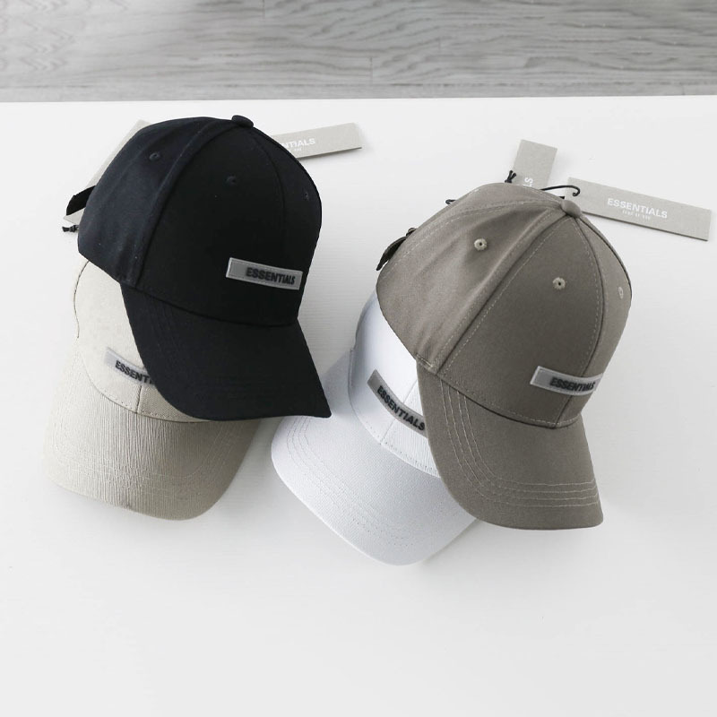 fog欧风四季款情侣棒球帽 essentials复线拼接小标潮牌鸭舌帽男女