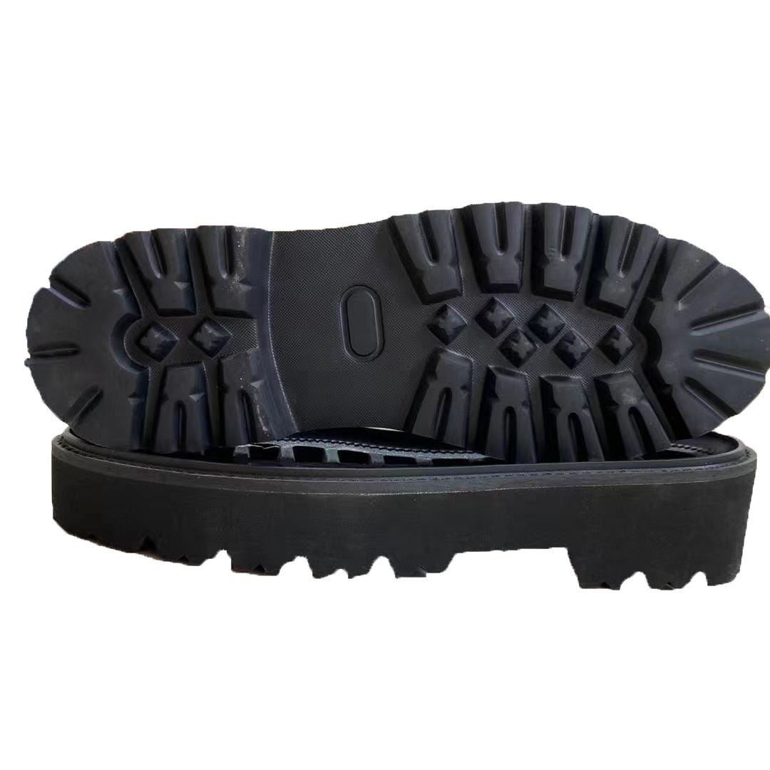 厂家批发耐磨止滑橡胶大底 女鞋马丁靴鞋底新款定制