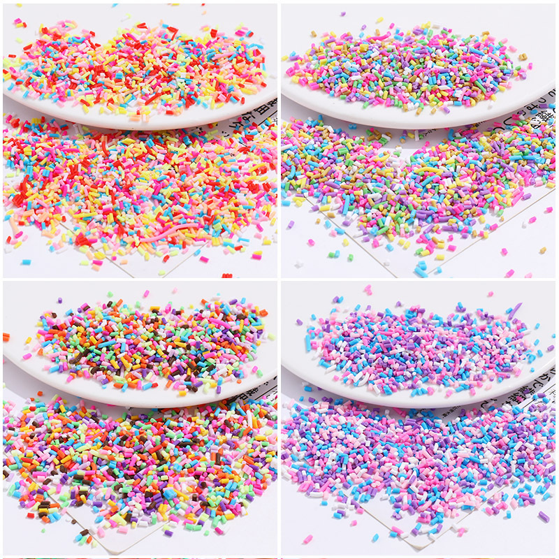 Factory Direct Sales DIY Cream Glue Color Tangli Soft Pottery Particles Goo Card Material Handmade Hair Clips Small Jewelry Accessories