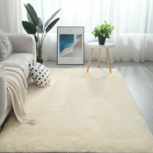 厂家批发新款客厅茶几瑜伽丝毛地毯 柔软卧室床边丝毛客厅地毯