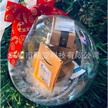 圣诞挂饰玻璃水晶球christmas ornaments 亚马逊爆款厂家源头发货