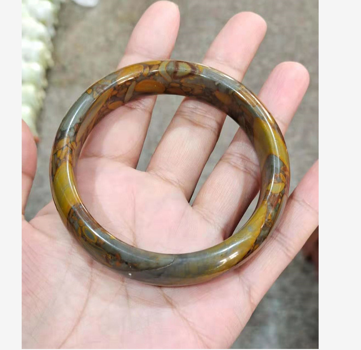 竹叶青 女娲石手镯 送家人 送朋友 活动礼品