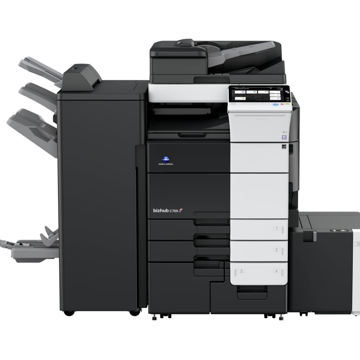 柯美c654 c754 c759彩色高速内页成本超低打印复印多功能一体机