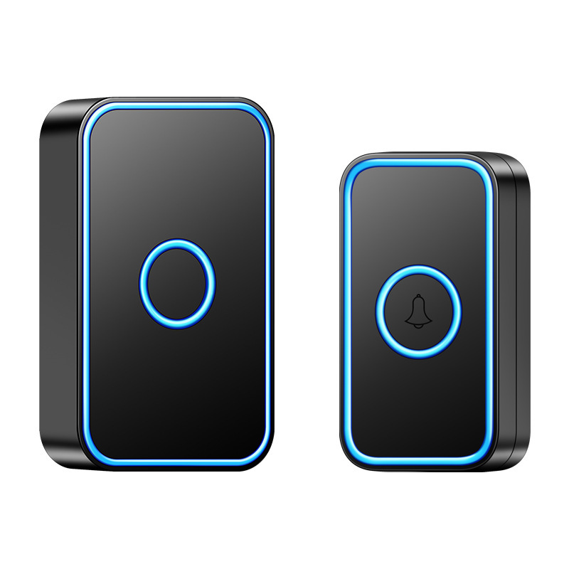 智家超远距离无线家用门铃电子遥控叮咚声免插入户门呼叫铃门钟器