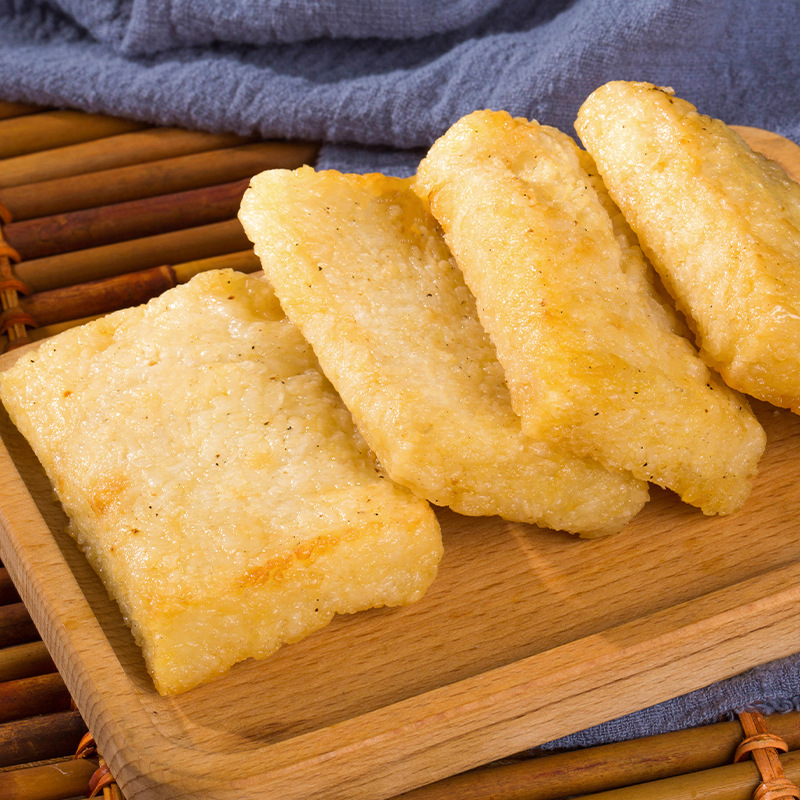 早餐粢饭糕安徽无为特产糯米糍糕油炸糍粑糍饭糕糕点