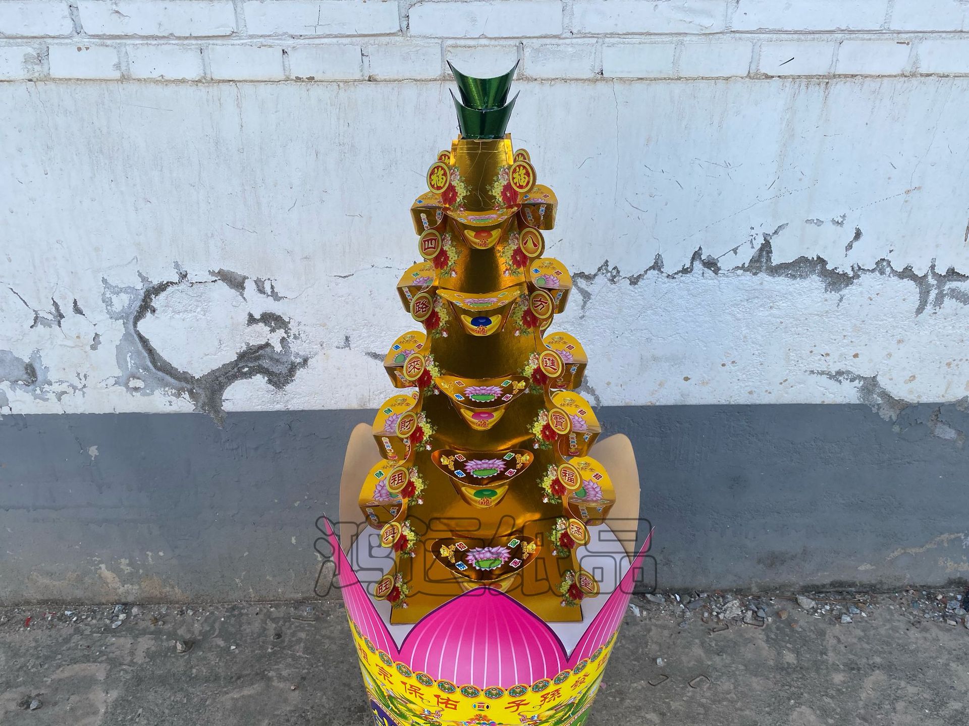 河北雄县批发 殡葬用品 纸活 花圈钱生钱-阿里巴巴