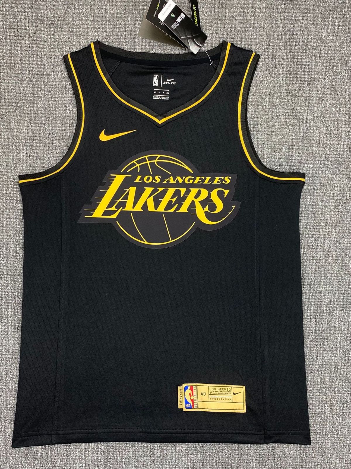 nba湖人队黑金版6号詹姆斯8号科比0号尼克杨球衣无袖背心-阿里巴巴