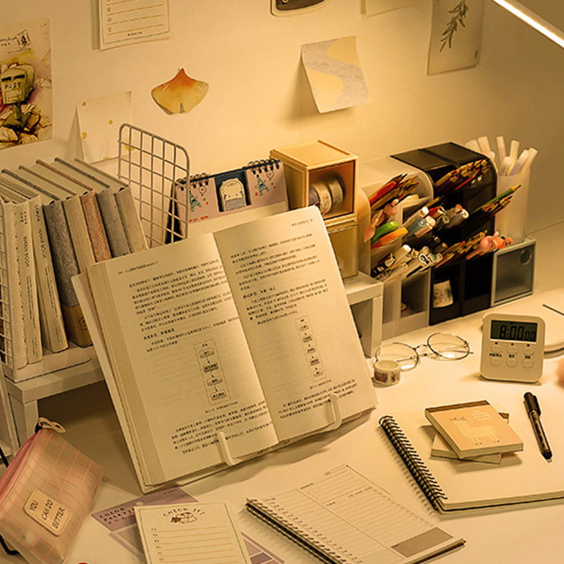 看书架阅读架书架简易桌上书立架书桌学生读书架儿童书架子学习