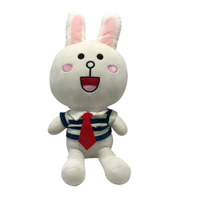 流氓兔公仔抱枕女生睡觉毛绒玩具玩偶兔子大号超大布娃娃可爱床上