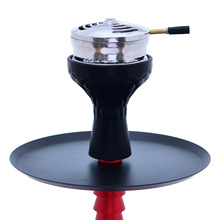 跨境货源阿拉伯水烟全套壶配件硅胶烟锅加炭隔hookah kaloud 现货