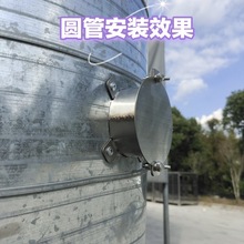 不锈钢检测口采样口圆管方管通用风管设备废气检测口采样口