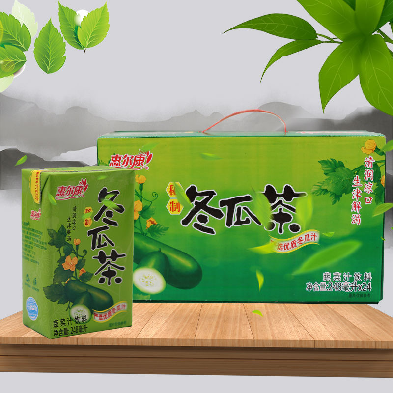 产品认证无制作工艺其他储存条件常温包装规格惠尔康冬瓜茶248ml*24盒